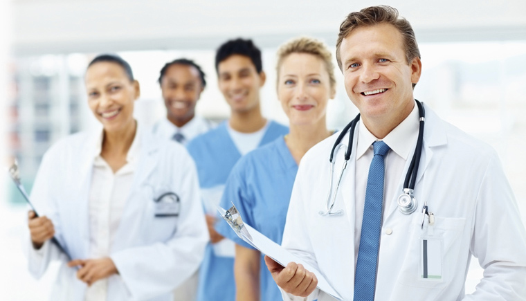 a group of medical professionals